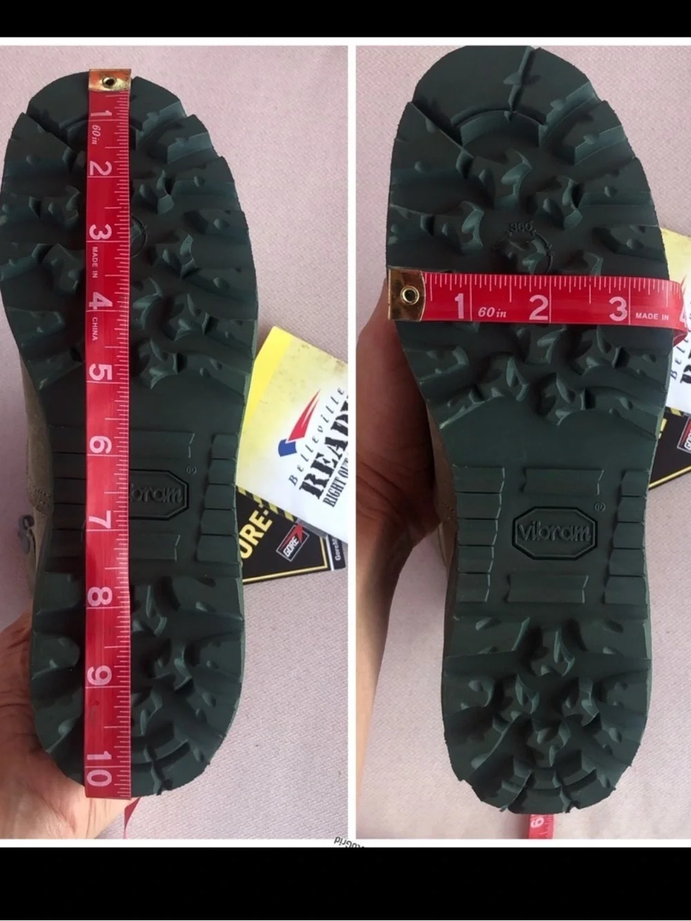 Belleville 675 ST USAF Cold‎ Weather Waterproof Steel Toe Combat Boot 3R(~8.5)